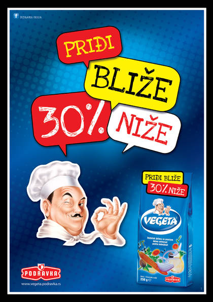 Priđi bliže, 30% niže!